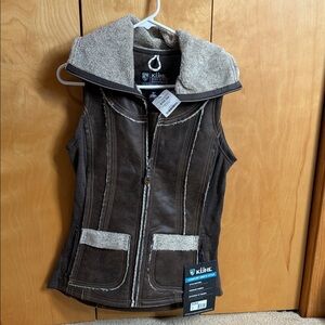 Kuhl Brown and Cream Women's Vest